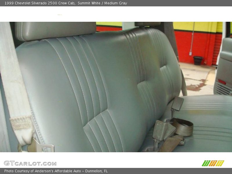 Summit White / Medium Gray 1999 Chevrolet Silverado 2500 Crew Cab