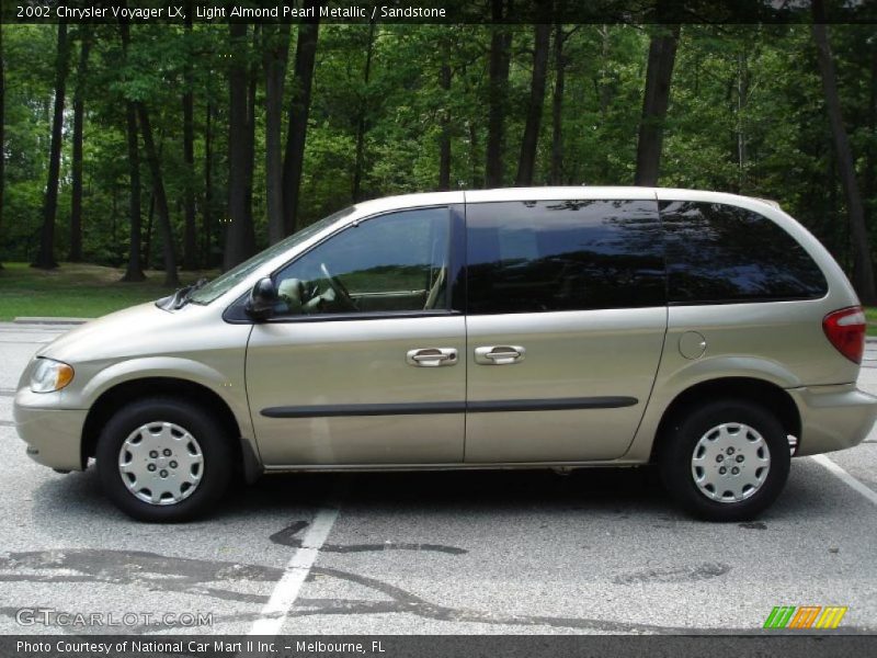 Light Almond Pearl Metallic / Sandstone 2002 Chrysler Voyager LX