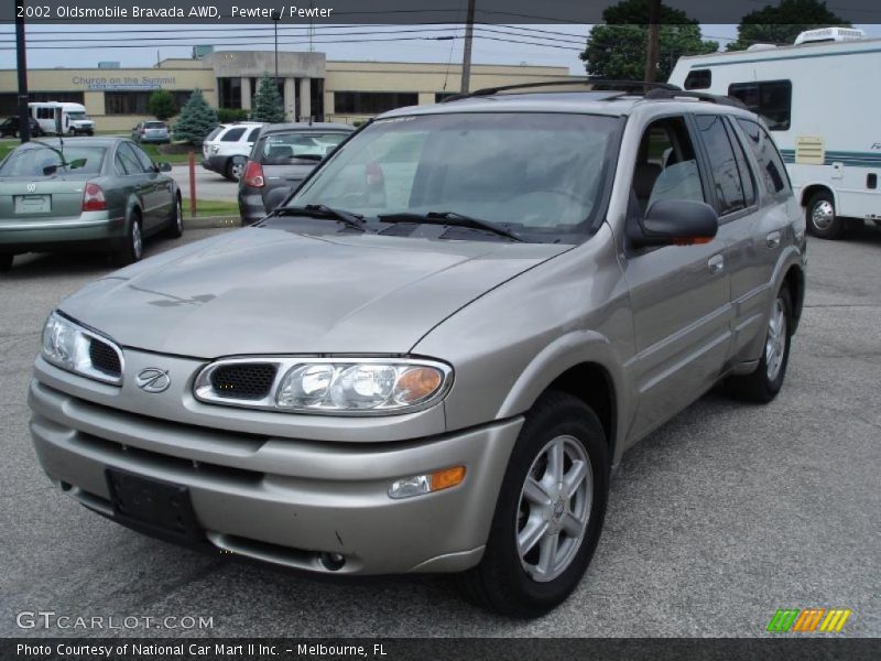 Pewter / Pewter 2002 Oldsmobile Bravada AWD