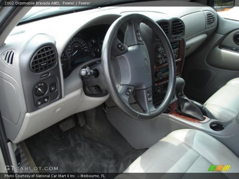 Pewter / Pewter 2002 Oldsmobile Bravada AWD