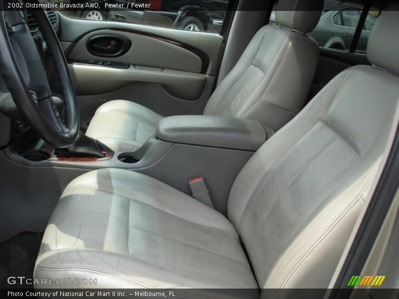 Pewter / Pewter 2002 Oldsmobile Bravada AWD