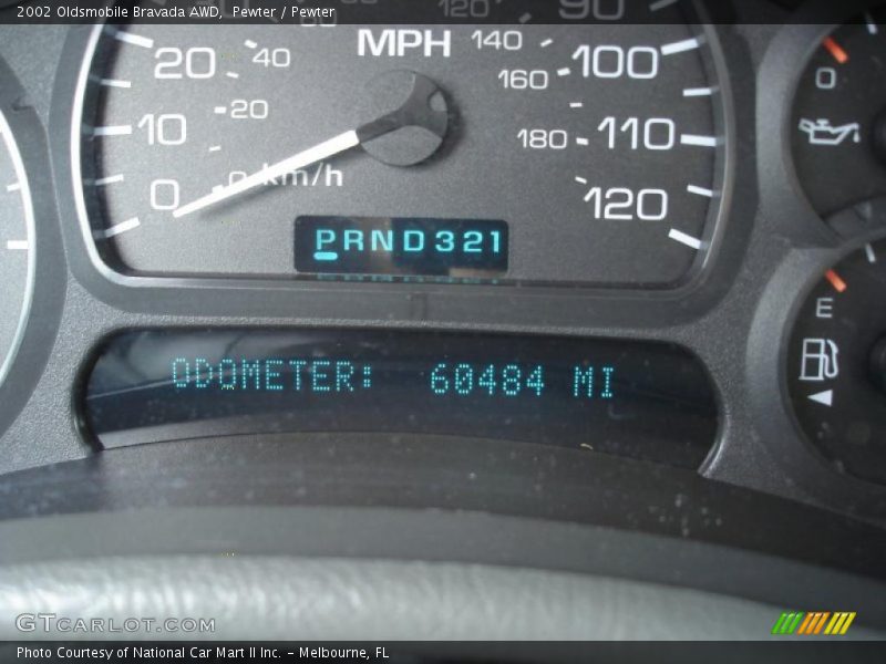 Pewter / Pewter 2002 Oldsmobile Bravada AWD