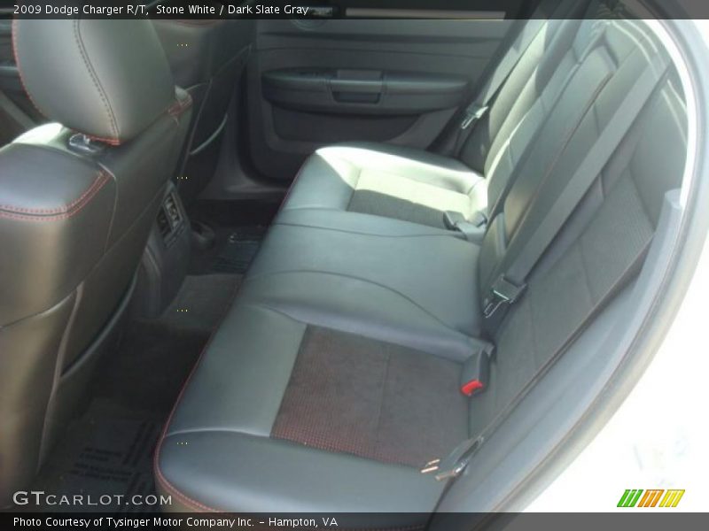 Stone White / Dark Slate Gray 2009 Dodge Charger R/T