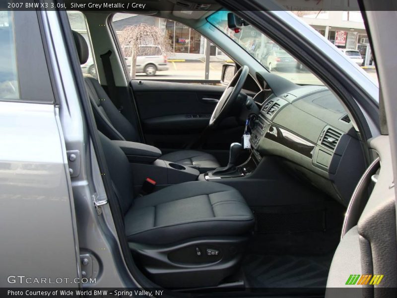 Silver Grey Metallic / Grey 2007 BMW X3 3.0si
