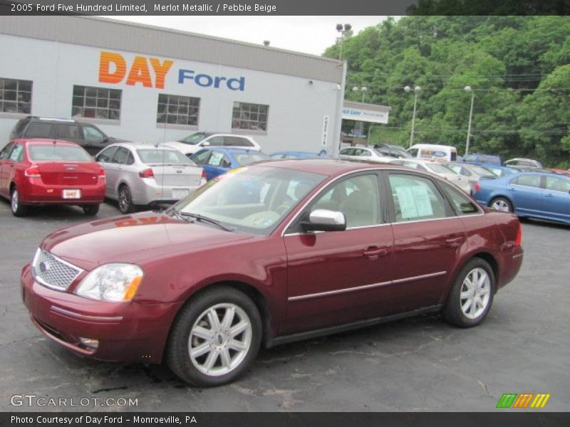 Merlot Metallic / Pebble Beige 2005 Ford Five Hundred Limited