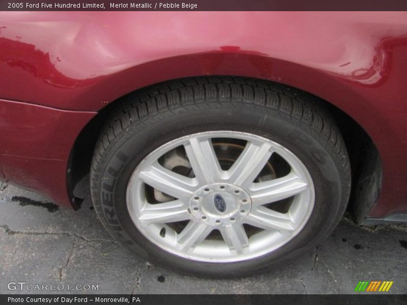 Merlot Metallic / Pebble Beige 2005 Ford Five Hundred Limited