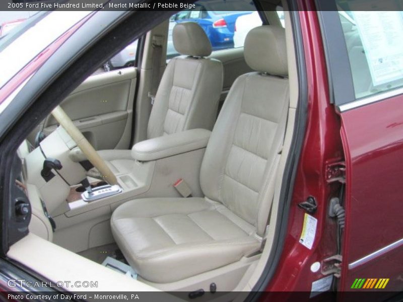 Merlot Metallic / Pebble Beige 2005 Ford Five Hundred Limited