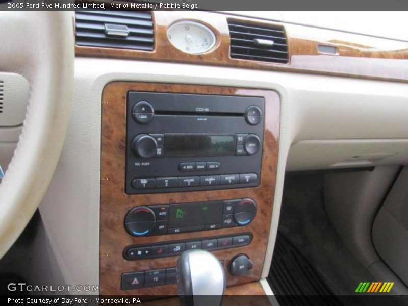 Merlot Metallic / Pebble Beige 2005 Ford Five Hundred Limited