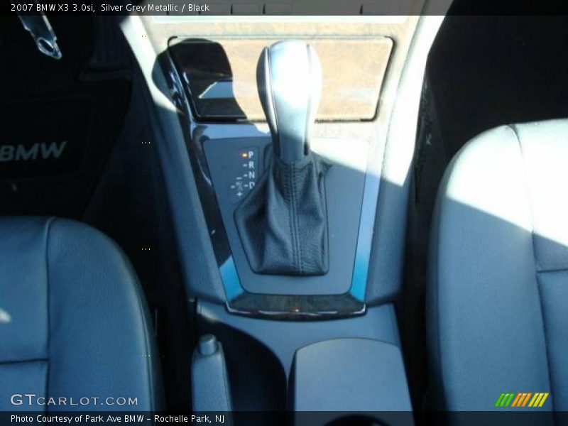 Silver Grey Metallic / Black 2007 BMW X3 3.0si