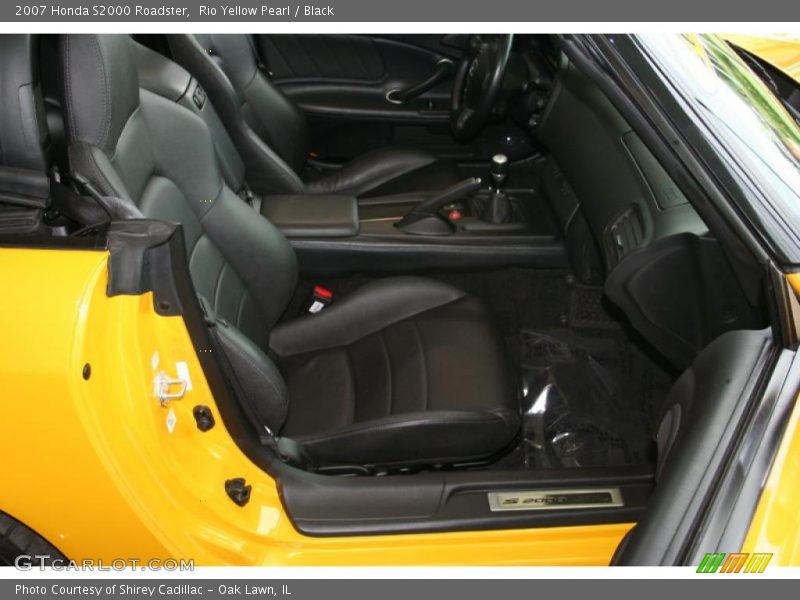 Rio Yellow Pearl / Black 2007 Honda S2000 Roadster