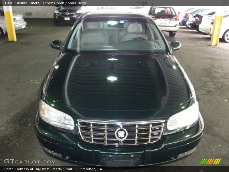 Forest Green / Shale Beige 1998 Cadillac Catera
