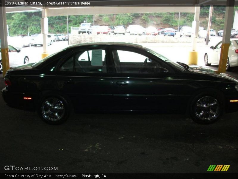 Forest Green / Shale Beige 1998 Cadillac Catera