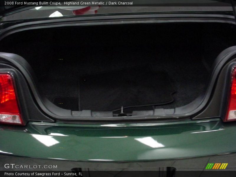 Highland Green Metallic / Dark Charcoal 2008 Ford Mustang Bullitt Coupe
