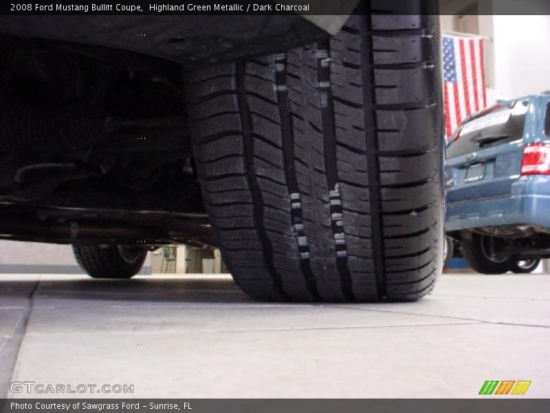 Highland Green Metallic / Dark Charcoal 2008 Ford Mustang Bullitt Coupe