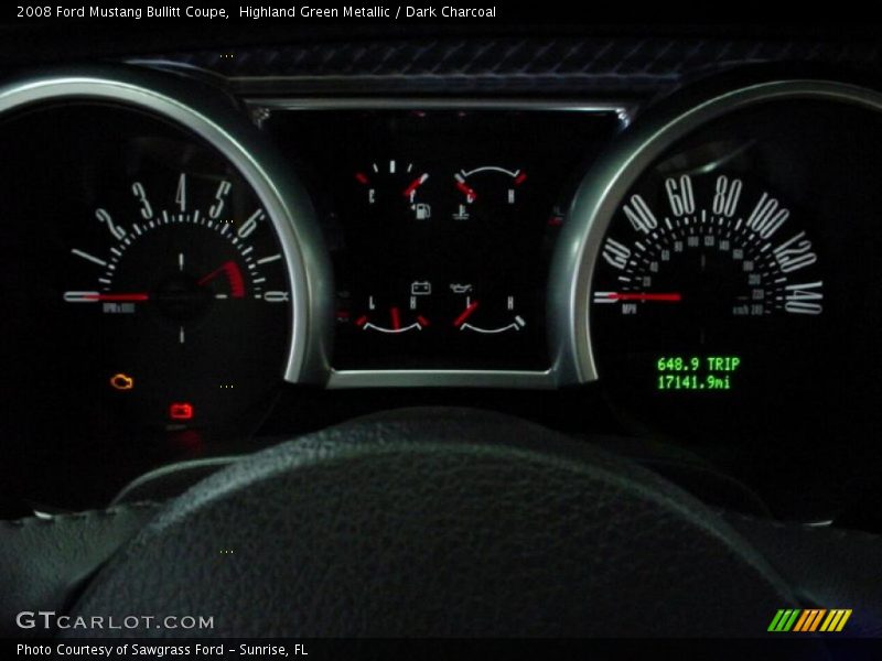 Highland Green Metallic / Dark Charcoal 2008 Ford Mustang Bullitt Coupe