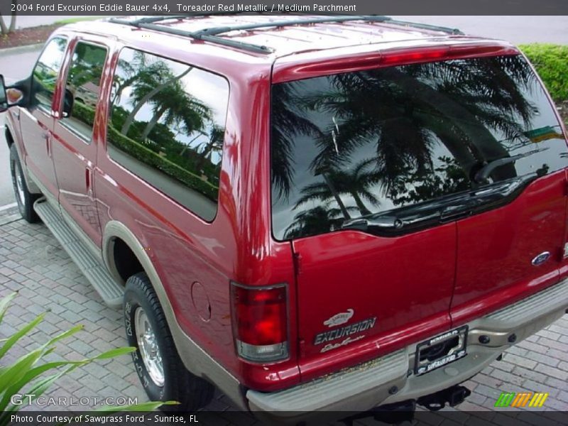 Toreador Red Metallic / Medium Parchment 2004 Ford Excursion Eddie Bauer 4x4