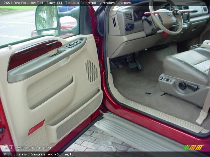 Toreador Red Metallic / Medium Parchment 2004 Ford Excursion Eddie Bauer 4x4