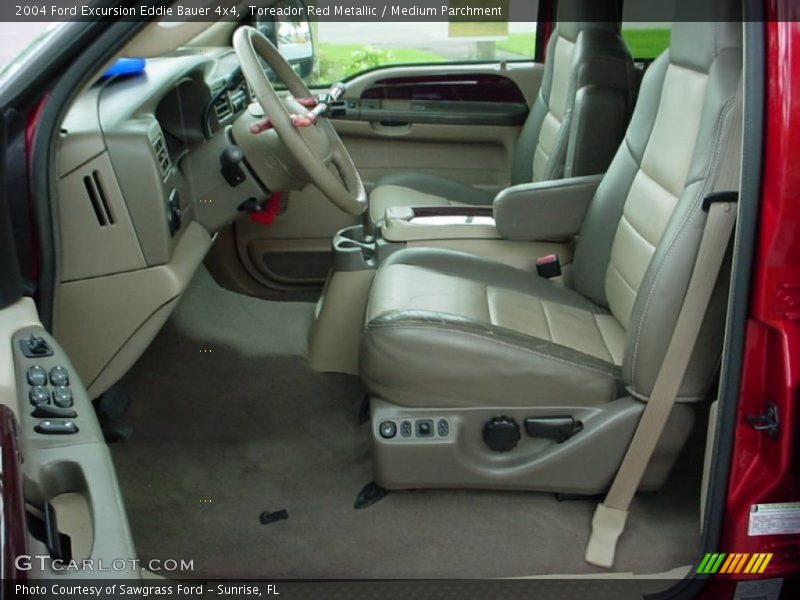 Toreador Red Metallic / Medium Parchment 2004 Ford Excursion Eddie Bauer 4x4