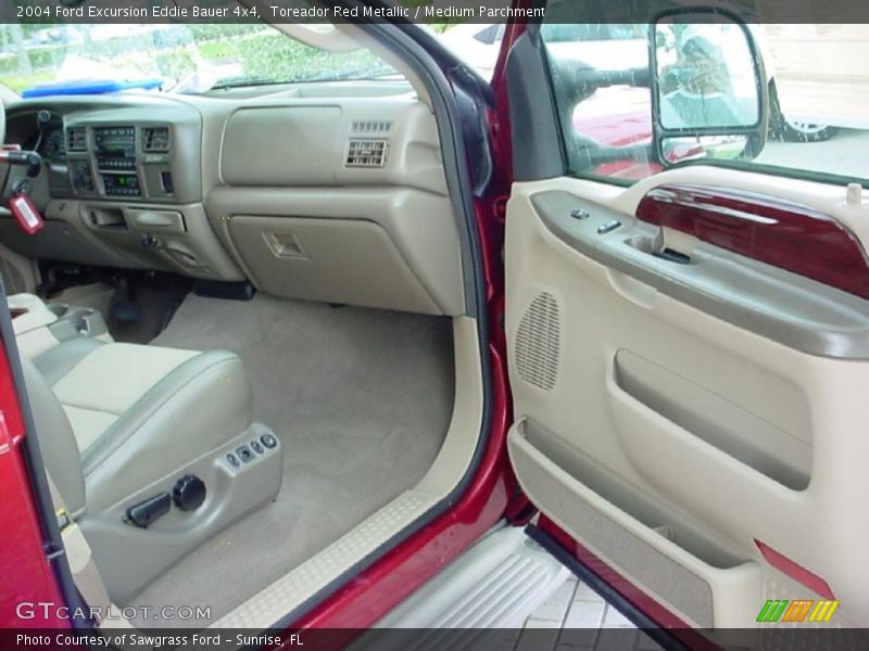 Toreador Red Metallic / Medium Parchment 2004 Ford Excursion Eddie Bauer 4x4