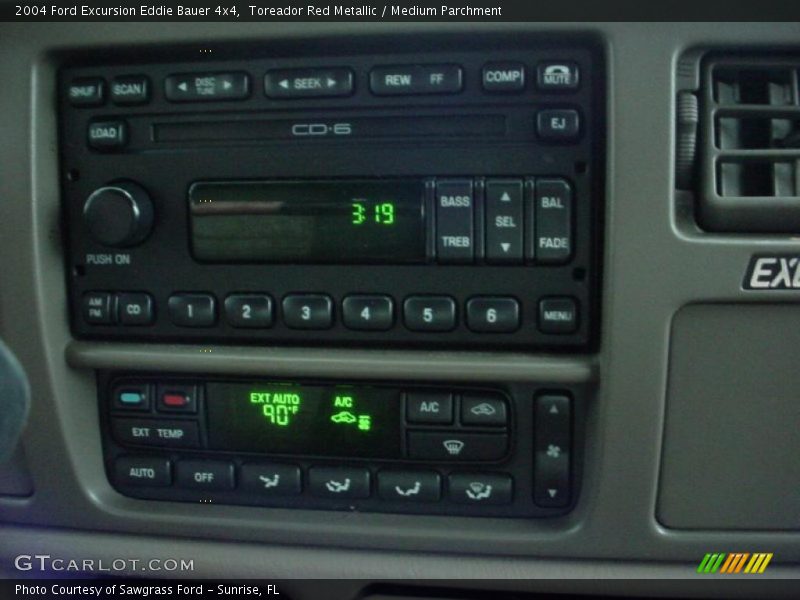 Toreador Red Metallic / Medium Parchment 2004 Ford Excursion Eddie Bauer 4x4
