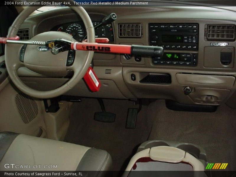 Toreador Red Metallic / Medium Parchment 2004 Ford Excursion Eddie Bauer 4x4