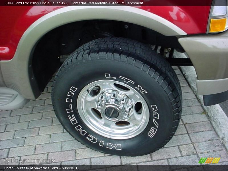 Toreador Red Metallic / Medium Parchment 2004 Ford Excursion Eddie Bauer 4x4