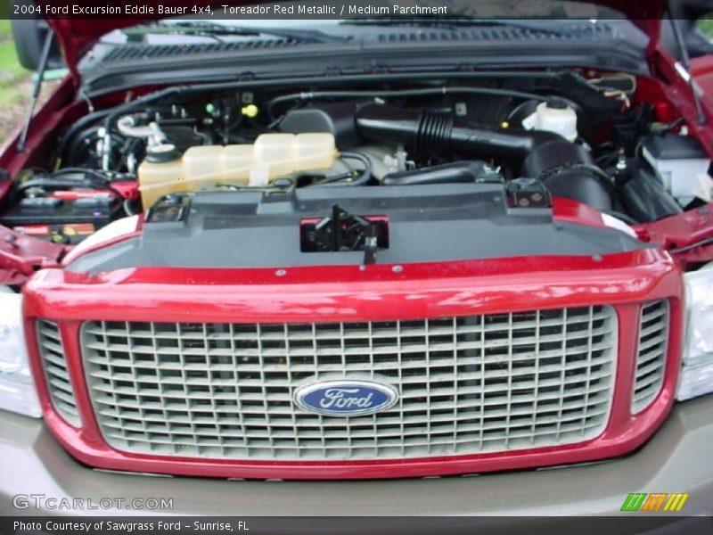Toreador Red Metallic / Medium Parchment 2004 Ford Excursion Eddie Bauer 4x4