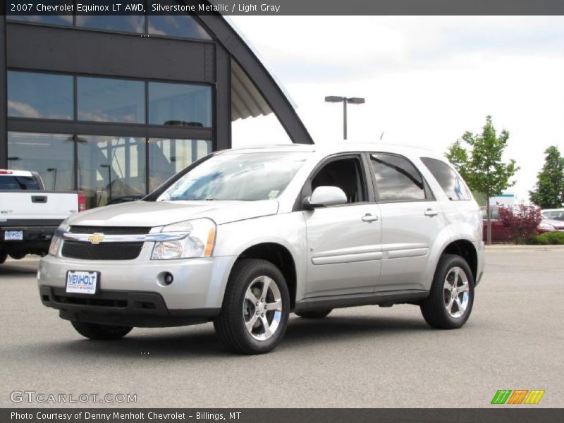 Silverstone Metallic / Light Gray 2007 Chevrolet Equinox LT AWD