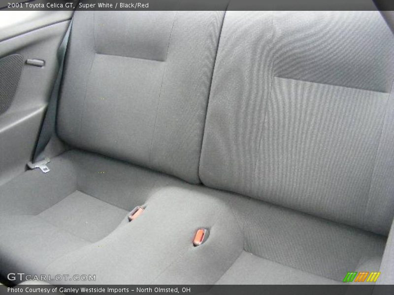 Super White / Black/Red 2001 Toyota Celica GT