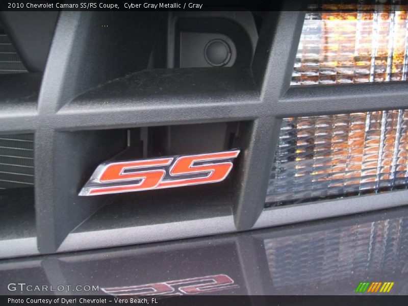 Cyber Gray Metallic / Gray 2010 Chevrolet Camaro SS/RS Coupe