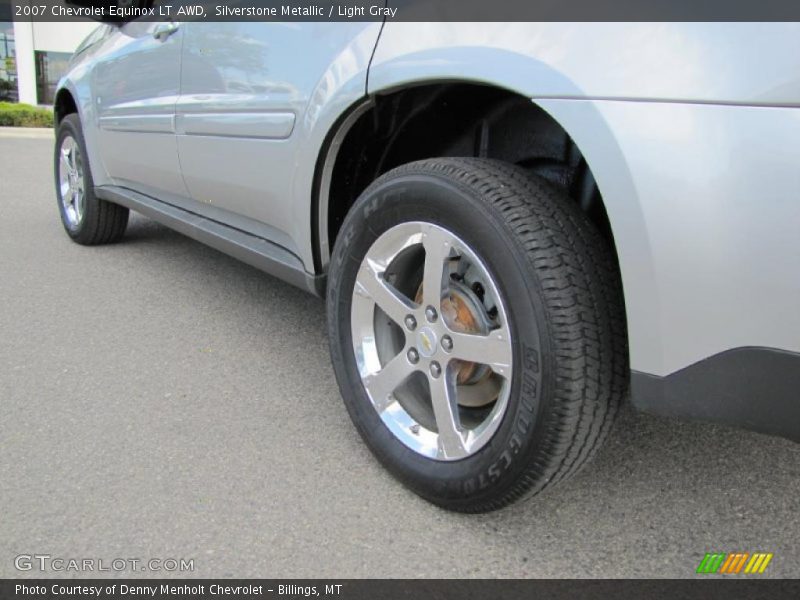 Silverstone Metallic / Light Gray 2007 Chevrolet Equinox LT AWD