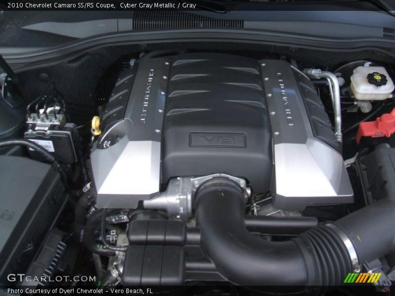 Cyber Gray Metallic / Gray 2010 Chevrolet Camaro SS/RS Coupe