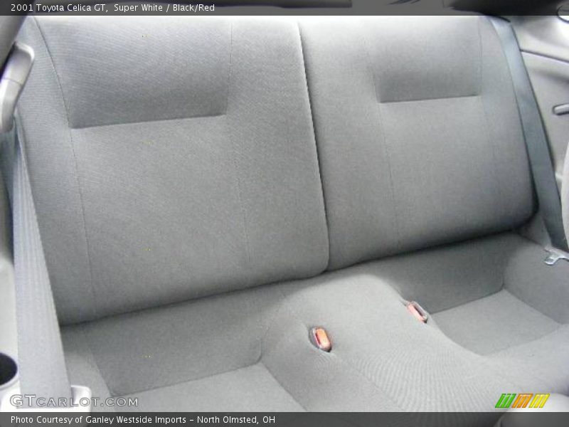 Super White / Black/Red 2001 Toyota Celica GT