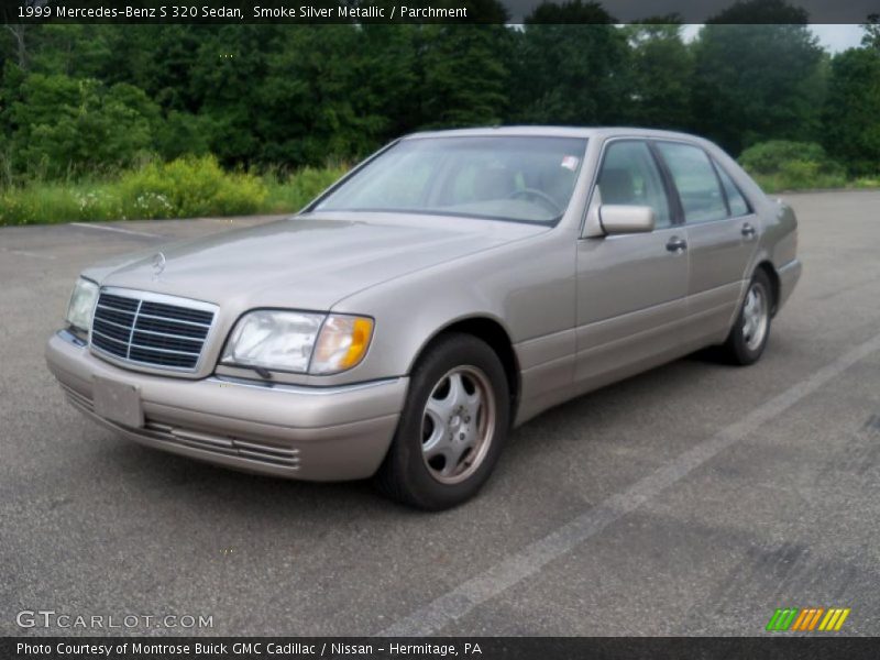 Smoke Silver Metallic / Parchment 1999 Mercedes-Benz S 320 Sedan