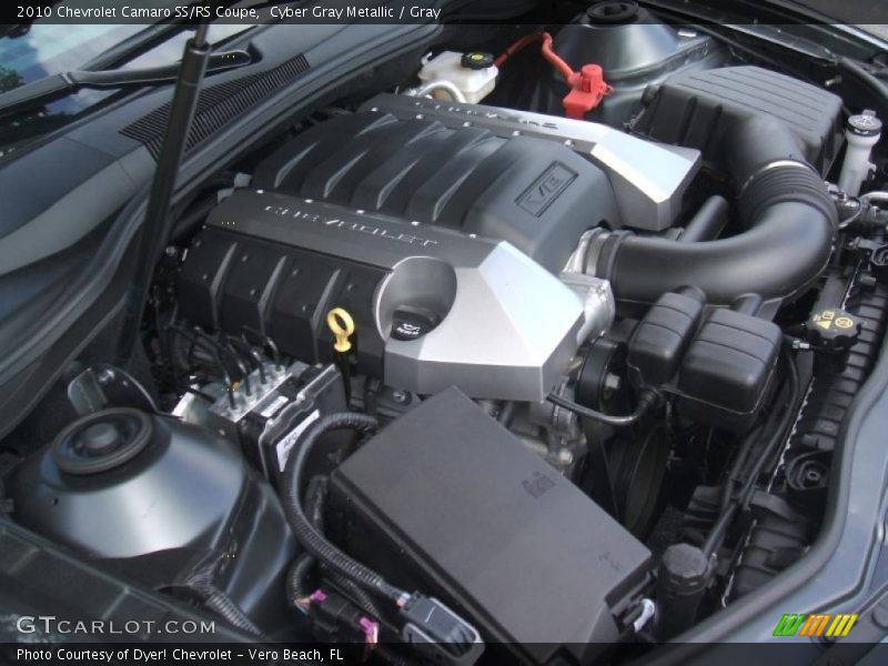 Cyber Gray Metallic / Gray 2010 Chevrolet Camaro SS/RS Coupe
