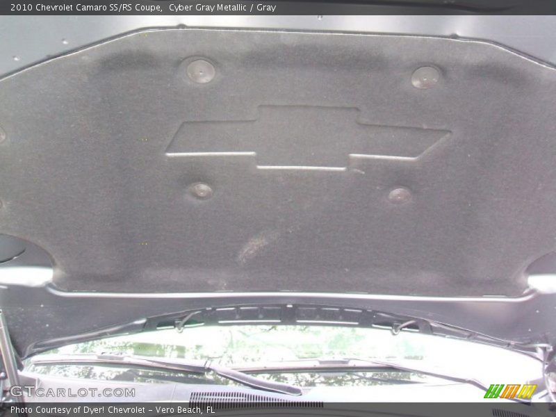 Cyber Gray Metallic / Gray 2010 Chevrolet Camaro SS/RS Coupe