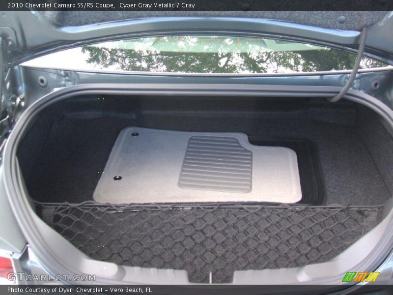 Cyber Gray Metallic / Gray 2010 Chevrolet Camaro SS/RS Coupe