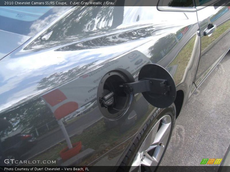 Cyber Gray Metallic / Gray 2010 Chevrolet Camaro SS/RS Coupe