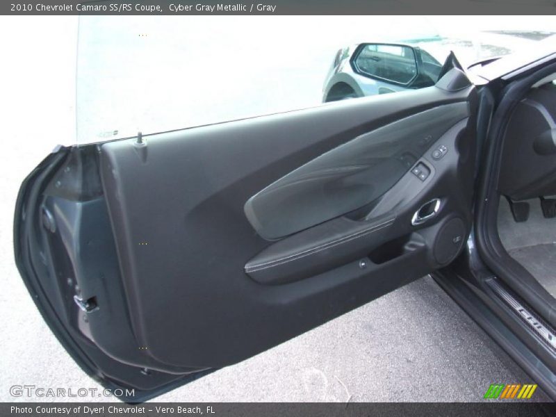 Cyber Gray Metallic / Gray 2010 Chevrolet Camaro SS/RS Coupe
