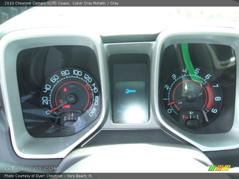 Cyber Gray Metallic / Gray 2010 Chevrolet Camaro SS/RS Coupe