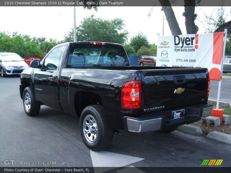 Black / Dark Titanium 2010 Chevrolet Silverado 1500 LS Regular Cab