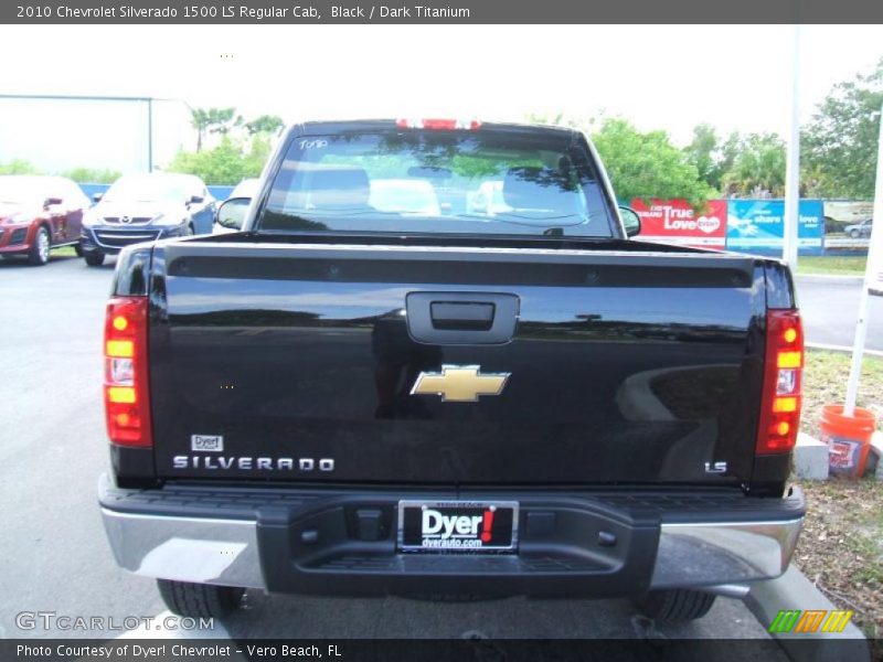 Black / Dark Titanium 2010 Chevrolet Silverado 1500 LS Regular Cab