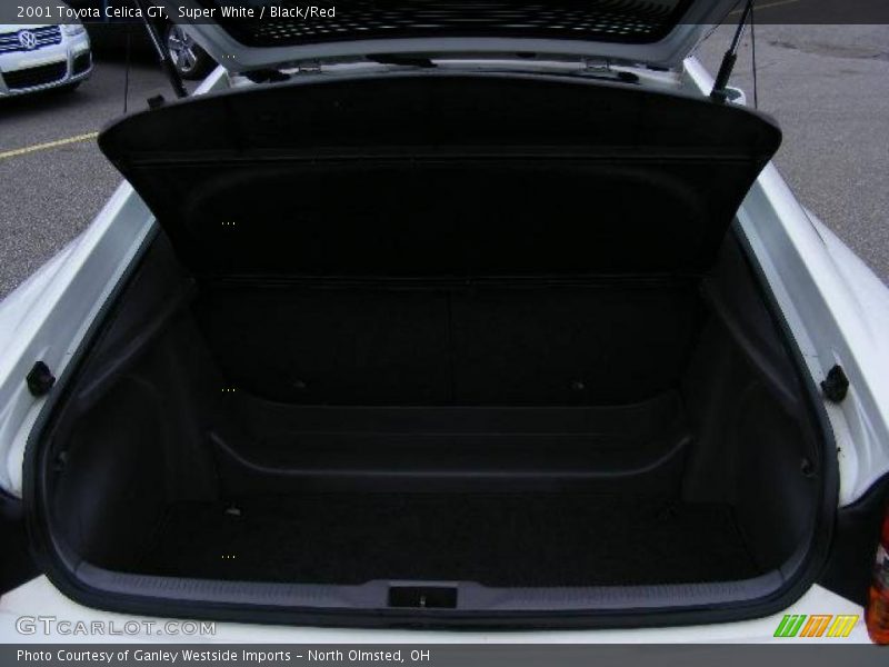 Super White / Black/Red 2001 Toyota Celica GT