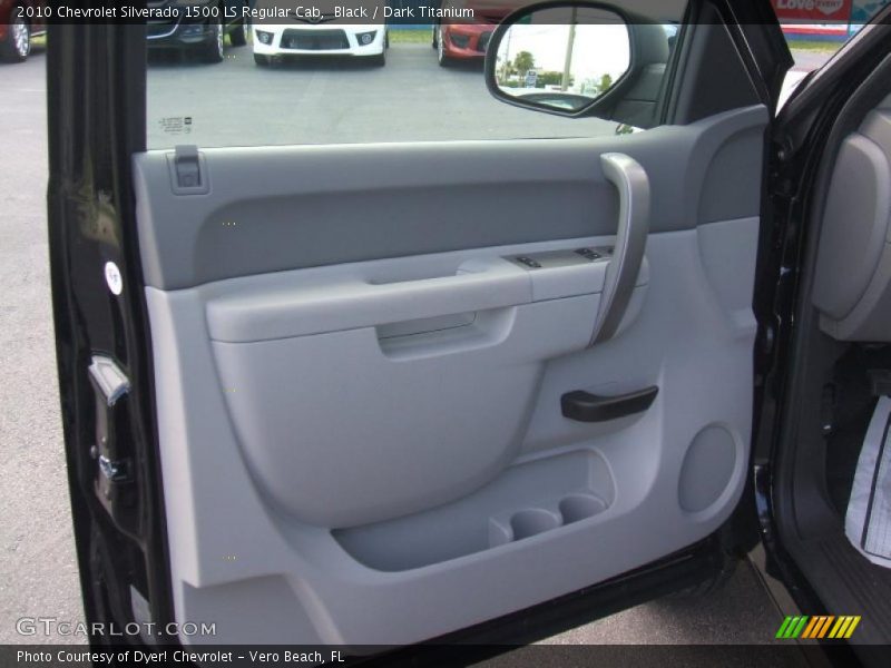 Black / Dark Titanium 2010 Chevrolet Silverado 1500 LS Regular Cab