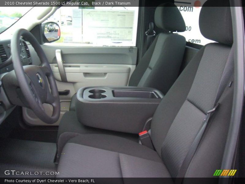 Black / Dark Titanium 2010 Chevrolet Silverado 1500 LS Regular Cab