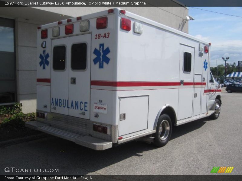 Oxford White / Medium Graphite 1997 Ford E Series Cutaway E350 Ambulance