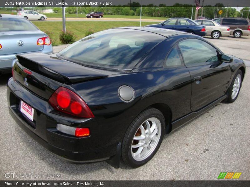 Kalapana Black / Black 2002 Mitsubishi Eclipse GT Coupe