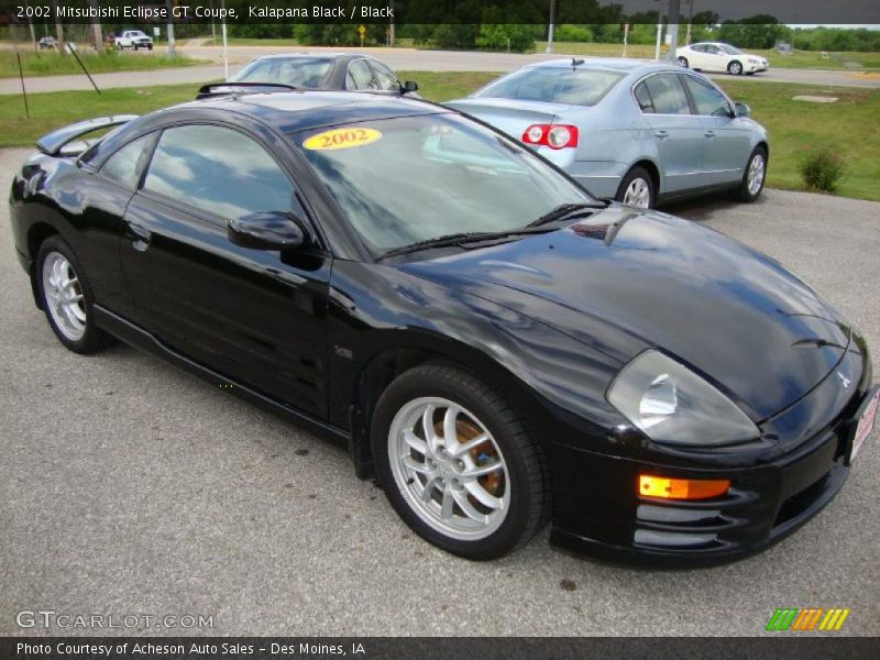 Kalapana Black / Black 2002 Mitsubishi Eclipse GT Coupe