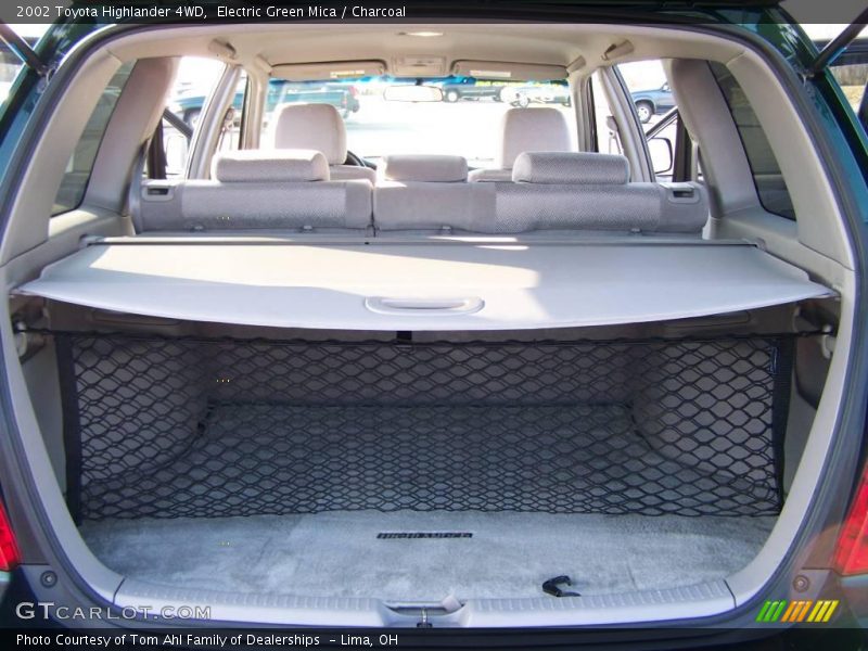 Electric Green Mica / Charcoal 2002 Toyota Highlander 4WD