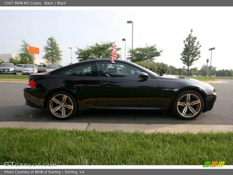 Black / Black 2007 BMW M6 Coupe